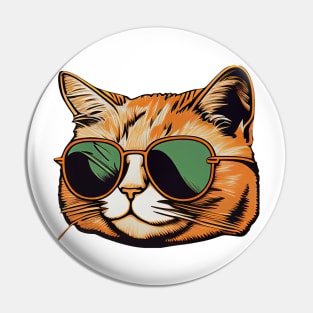 Cool Kitty Pin