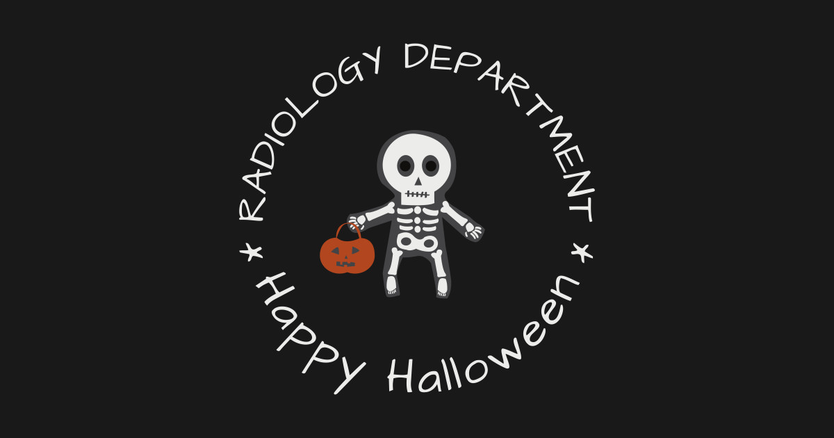 Radiology Happy Halloween Radiology Halloween TShirt TeePublic
