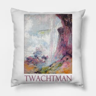 Niagara Falls by John Henry Twachtman Pillow