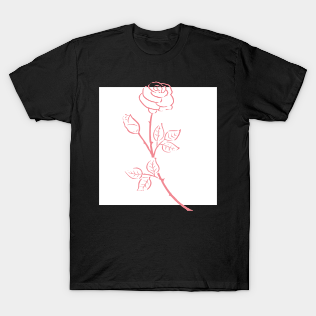 Discover Minimalist Flower - Minimalist - T-Shirt