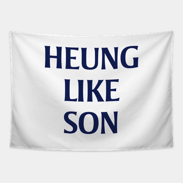 Heung Like Son 2 - White Tapestry by KFig21