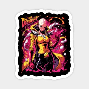 saitama girl - opm Magnet