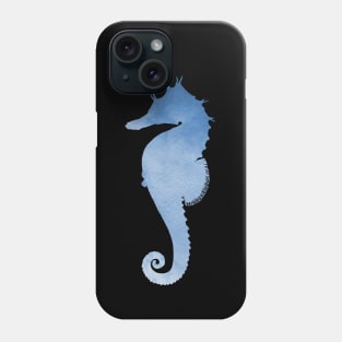 Blue Seahorse Phone Case