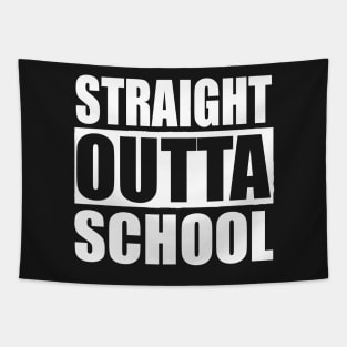 Straight Outta School Tapestry