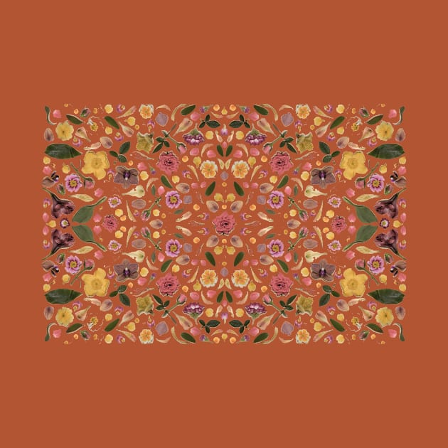 folklore floral pattern by JordanBoltonDesign