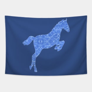 Blue Horse Tapestry