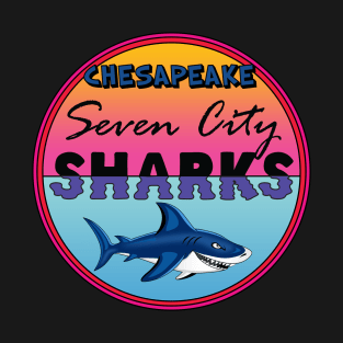 Chesapeake Blue Sharks City T-Shirt