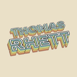 Thomas Rhett Retro Typography Faded Style T-Shirt