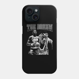 Hakeem Olajuwon The Dream Basketball Legend Signature Vintage Retro 80s 90s Bootleg Rap Style Phone Case