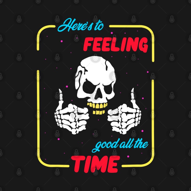 Feeling Good Skeleton by Milasneeze