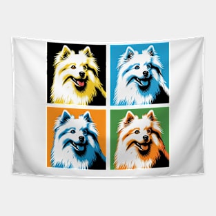 American Eskimo Dog Pop Art - Dog Lovers Tapestry