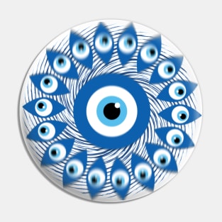 Evil Eye Cyclone Pin