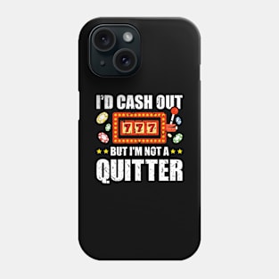 Funny Casino Gambling Slot Machine Phone Case