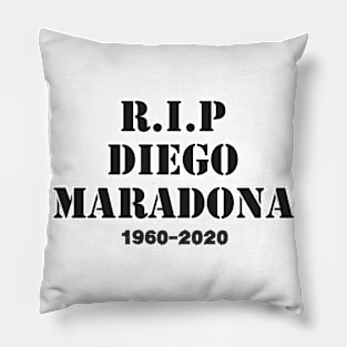 rip diego maradona Pillow