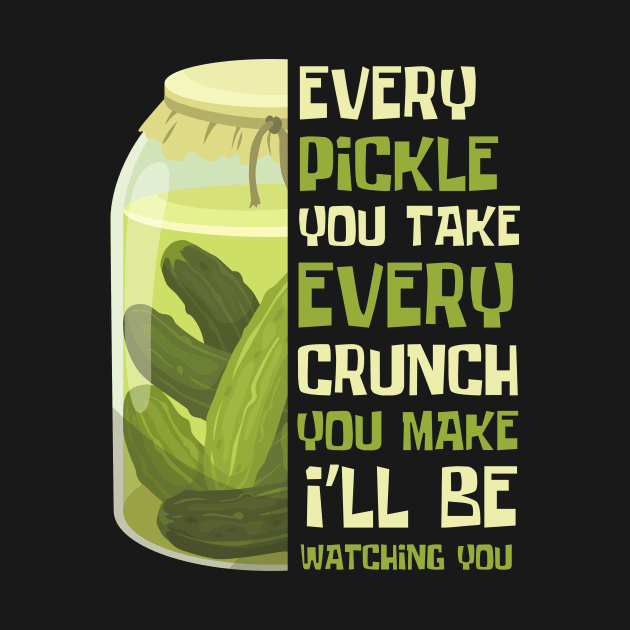 I Love Pickles Funny Pickle Song by DesignArchitect