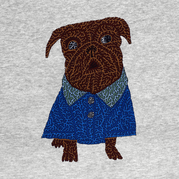 Discover Scrappy Pug - Dog Lover - T-Shirt