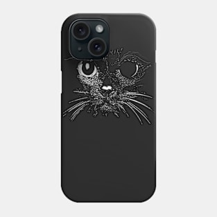 BROKEN CAT Phone Case