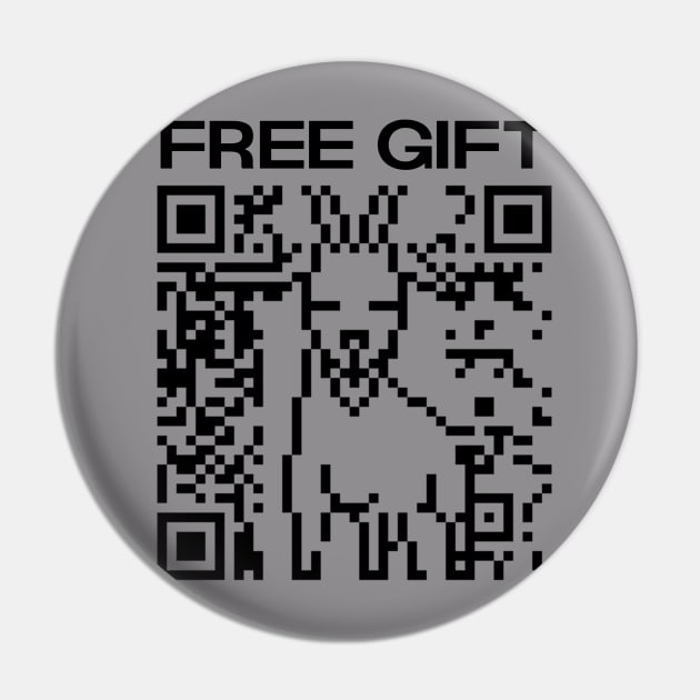 QR GOAT Pin by Lehjun Shop