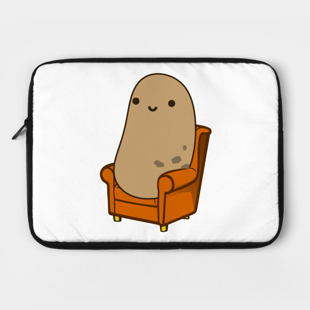 Cute Couch Potato Couch Potato Housse De Portable Teepublic Fr