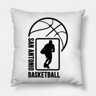 San Antonio Basketball 02 Pillow