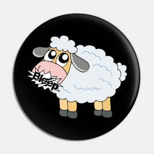 Bleep Sheep Pin