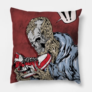 zombie want jordan Pillow