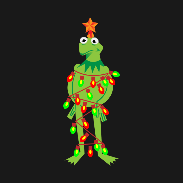 Christmas Kermit by AngelicaNyneave