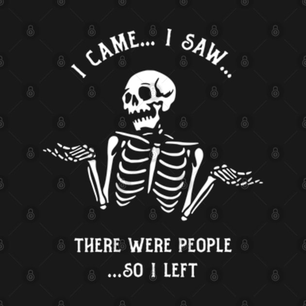 I Came I Saw There Were People So I Left by Three Meat Curry