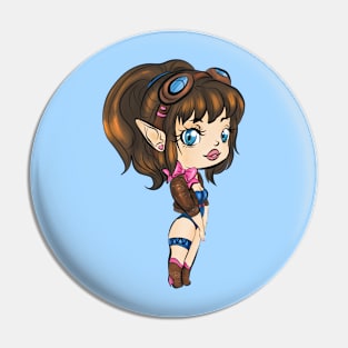 Original Character Vampire Aria Pin