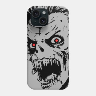 zombie horror Phone Case