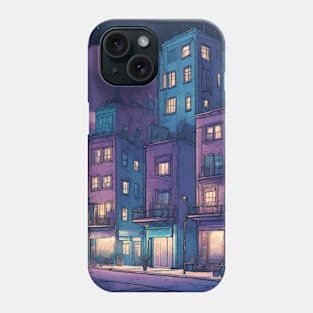 Starry Purple Night Life Phone Case