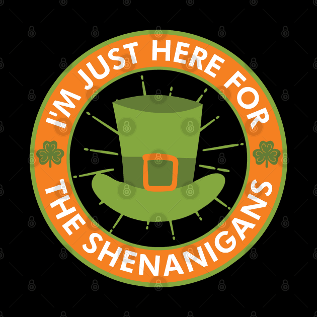 St Patricks Day Shenanigans Hat Shamrock by weenoliumco