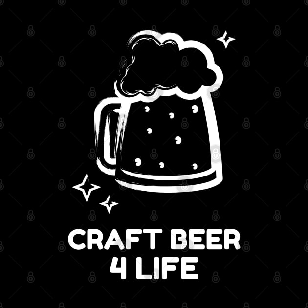 Craft Beer 4 Life by BeerShirtly01