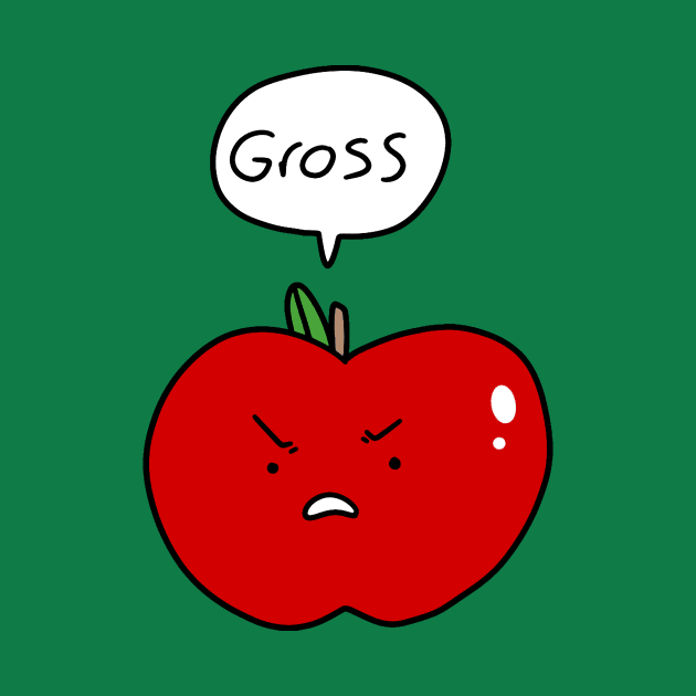 Apple Saying Gross by saradaboru