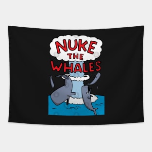 Nuke The Whales Tapestry