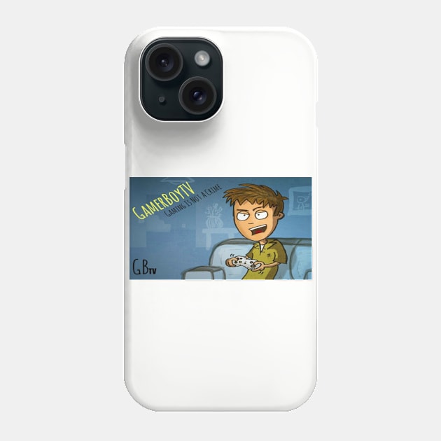 GamerBoyTV T-Shirt Phone Case by gamerboytv