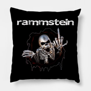 vintage horror rammstein band Pillow