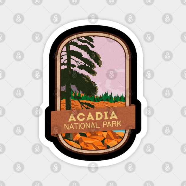 Acadia National Park Magnet by JordanHolmes