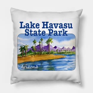 Lake Havasu State Park, Arizona Pillow