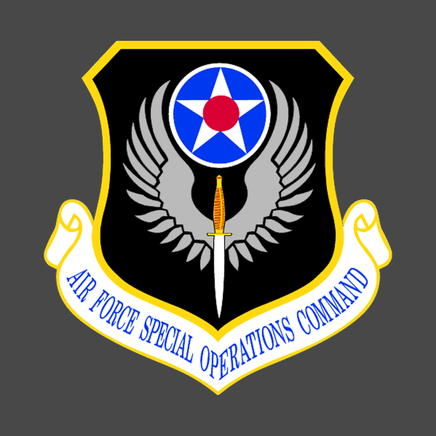 Air Force Special Operations Command Crest by Spacestuffplus