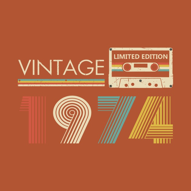 Vintage 1974 Limited Edition Cassette by louismcfarland