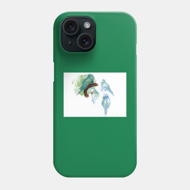 Parrots Phone Case by Emmademoizelllle