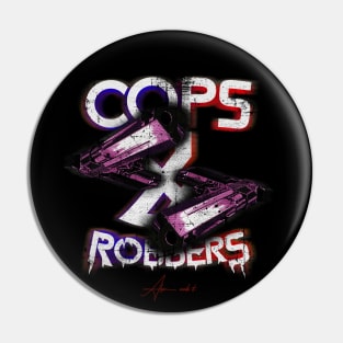 Cops and Robbers - A Game of Chase Pin