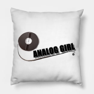 Analog Girl Pillow