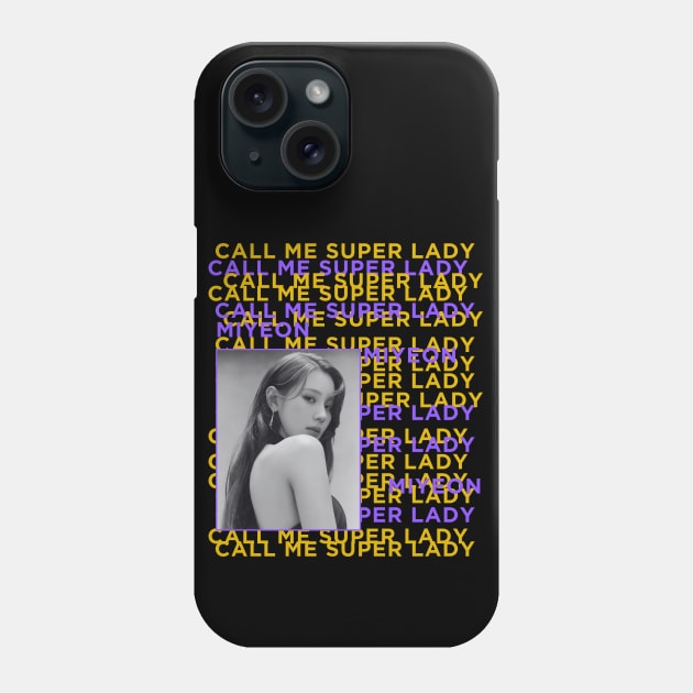 MIYEON Super Lady (G)I-dle Phone Case by wennstore