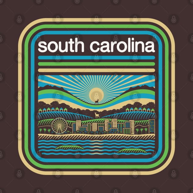 SOUTH CAROLINA - CG STATES #16/50 by Chris Gallen