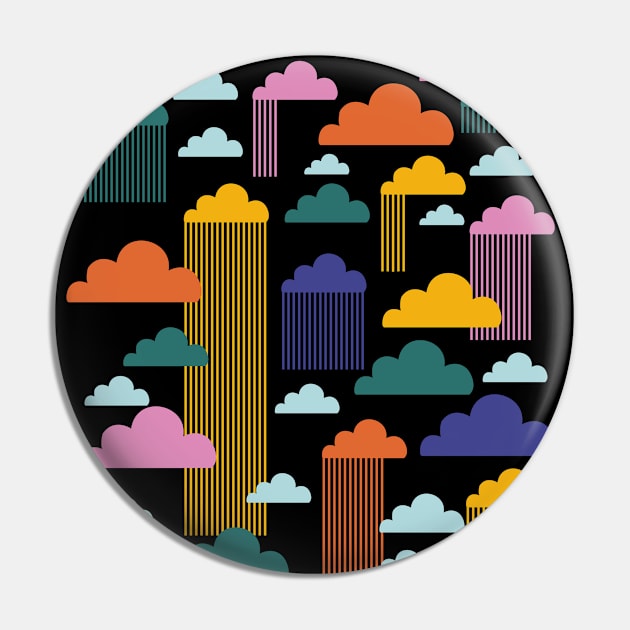 Colorful clouds Pin by sugarcloudlb-studio