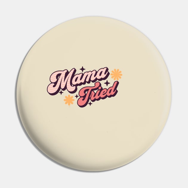 Mama Vintage Pin by Animal Paper Art