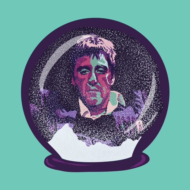 Scarface Snow Globe by nicholashugginsdesign