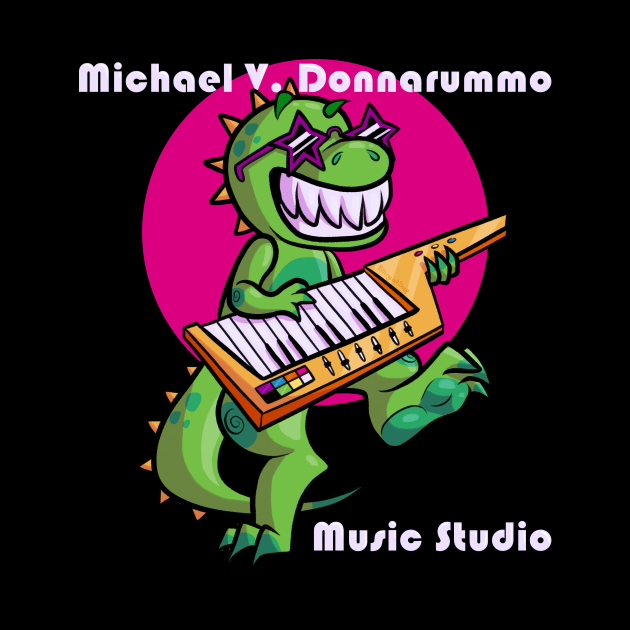 Keytar Dino with Studio Name by MVD Music Studio